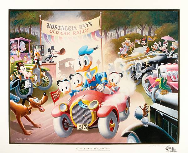 Appraisal: Carl Barks - Another Rainbow Gold Plate Artist Proof AP