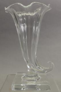 Appraisal: Steuben Glass Vase Signed on base Height inches