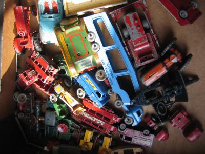 Appraisal: Twenty two Matchbox and six other mainly Commercial models playworn