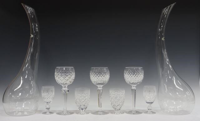 Appraisal: lot of Waterford cut crystal stemware including Alana hock wines