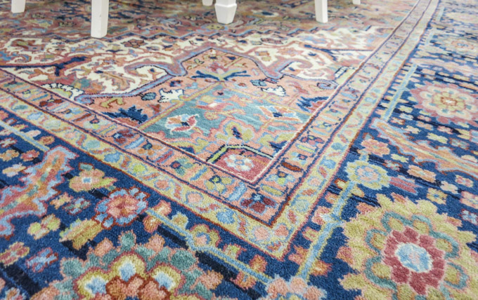 Appraisal: A MACHINE-LOOMED ORIENTAL CARPET attributed to the Karastan Rug Co