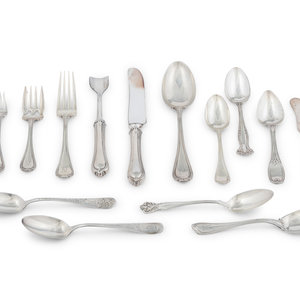 Appraisal: An Assembled Group of Towle Silver Flatware Newburyport Massachusetts th