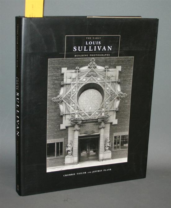 Appraisal: Architecture Titles Vp vp to folio hardcover in dj in