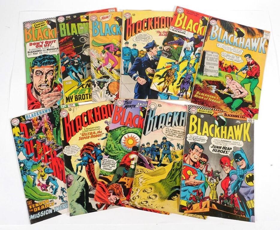 Appraisal: SILVER AGE DC BLACKHAWK COMICSComic books are dated from -