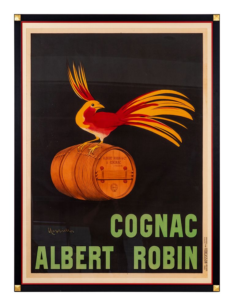 Appraisal: Leonetto Cappiello Italian French - Cognac Robin Leonetto Cappiello Italian