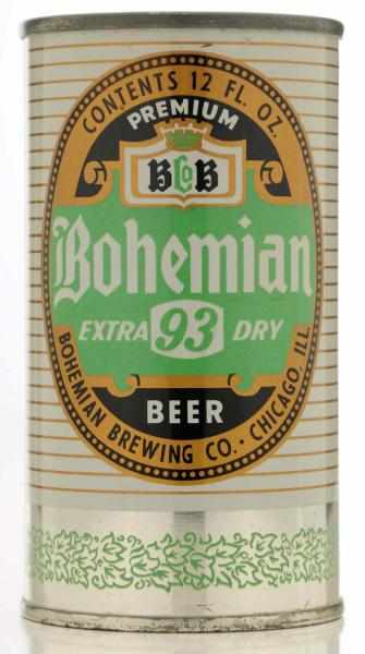 Appraisal: Bohemian Extra Flat Top Beer Can - Chicago Very clean