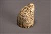 Appraisal: Victorian Scrimshaw Whale's Tooth of the Ship Nassau in the