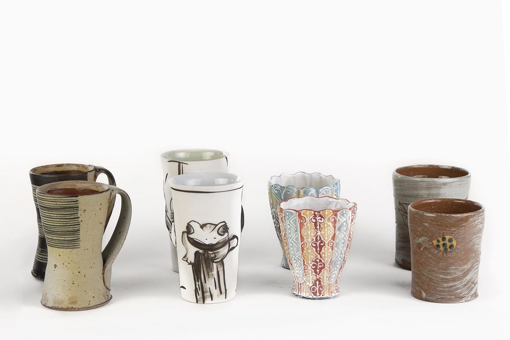 Appraisal: Famous Makers Cup Collection A Group of Eight Cups by