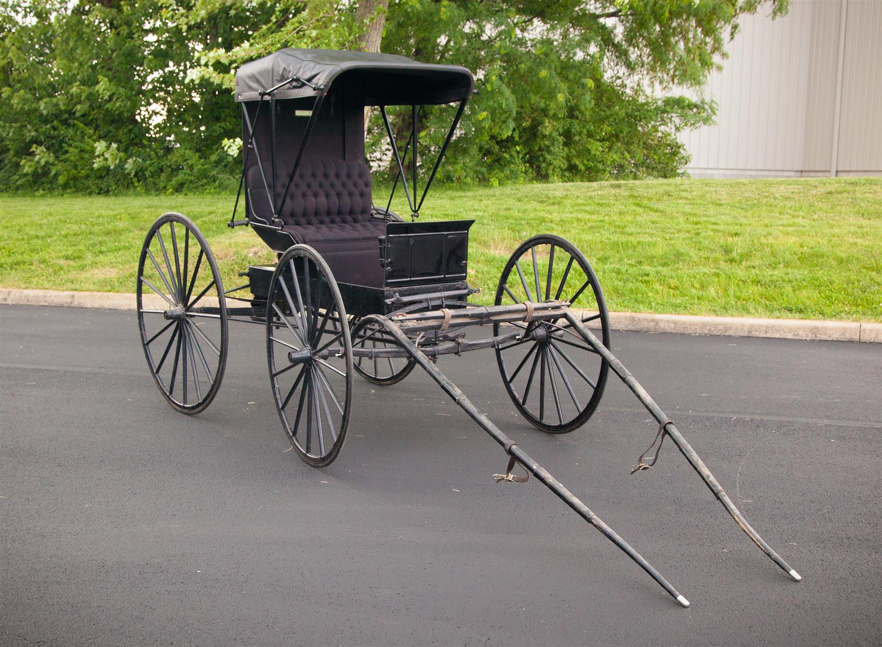 Appraisal: SINGLE-HORSE DRAWN BUGGY Columbus Ohio ca Beautifully restored by Chuck