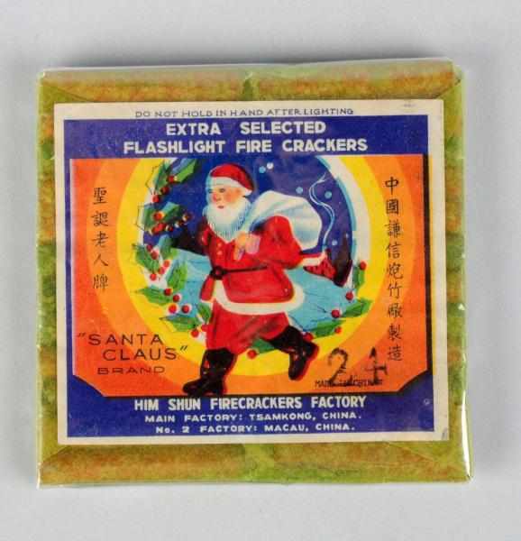 Appraisal: Santa Claus -Pack Firecrackers Class Manufactured by Him Shun Condition