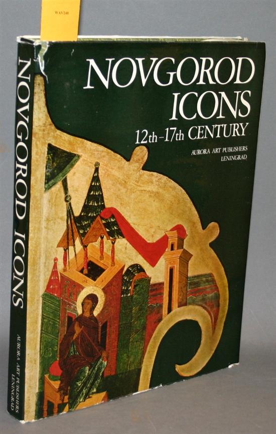 Appraisal: Russian Icons Novgorod Icons th- th Century Leningrad Aurora At