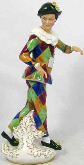 Appraisal: Royal Doulton Prestige Figure Harlequin HN