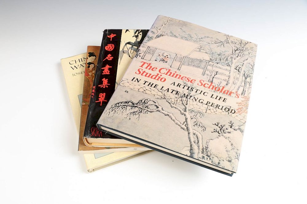 Appraisal: FOUR VOLUMES ON CHINESE PAINTING The group comprising of four