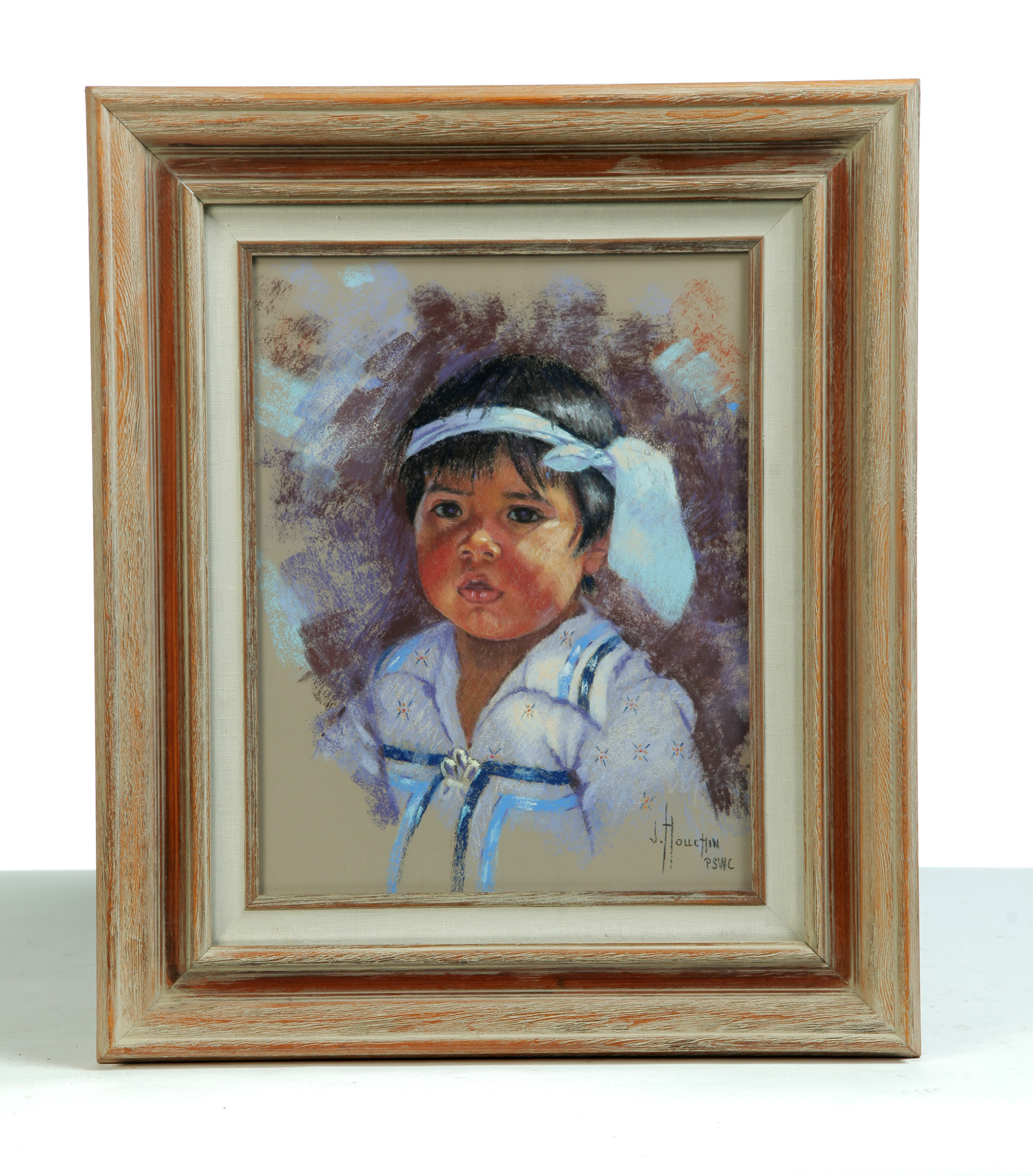 Appraisal: FRAMED PASTEL BY JACKIE HOUCHIN American southwest th quarter- th