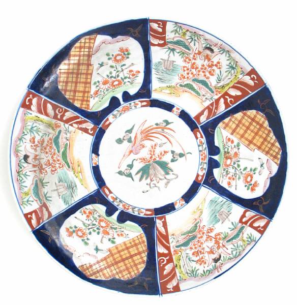 Appraisal: A Japanese Imari porcelain charger diameter in