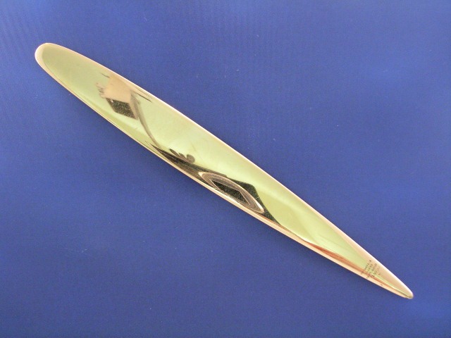 Appraisal: A ct gold letter opener by Tiffany Co serial number