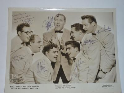 Appraisal: A series of items relating to Bill Haley and His