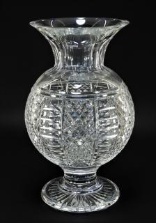 Appraisal: LARGE Waterford Crystal Globular Vase IRELAND TH CENTURY A large