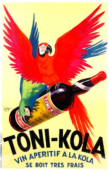 Appraisal: Robys born Toni-Kola Lithograph in colors on wove paper published