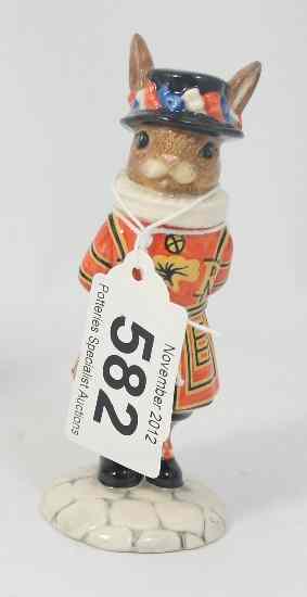 Appraisal: Royal Doulton Bunnykins Figure Beefeater DB Limited Edition for UKI