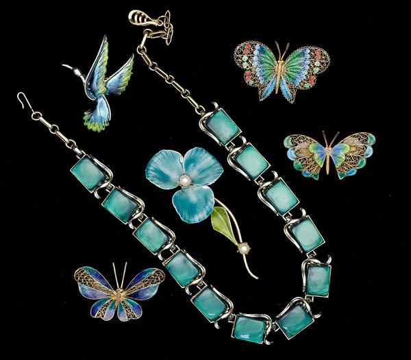 Appraisal: Hattie Carniege Gerry Coro Costume Jewelry Collection A Hattie Carniege