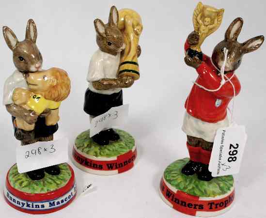 Appraisal: Royal Doulton Bunnykins Winners Trophy DB Winners Trophy DB and