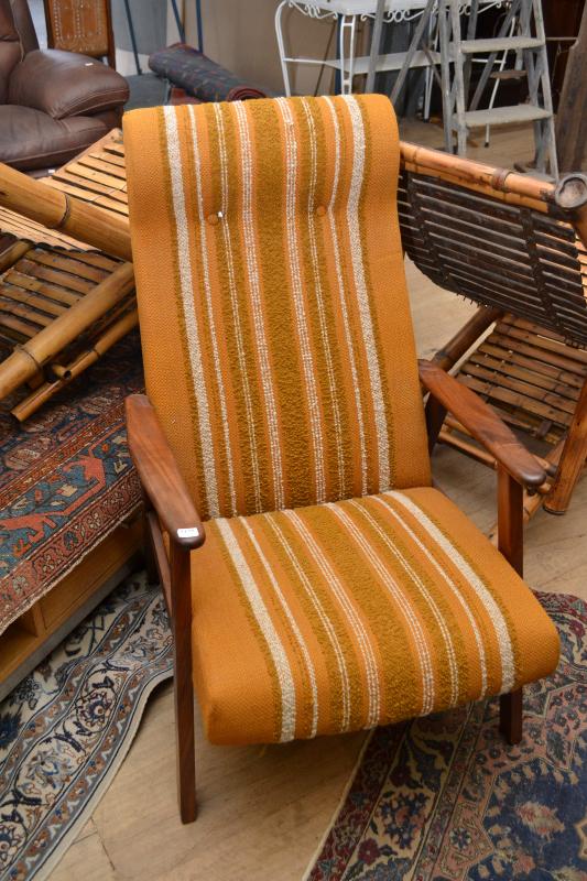 Appraisal: A DANISH DELUXE ARMCHAIR