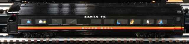 Appraisal: LIONEL K-LINE SANTA FE BUSINESS CARLionel K-Line Santa Fe Black