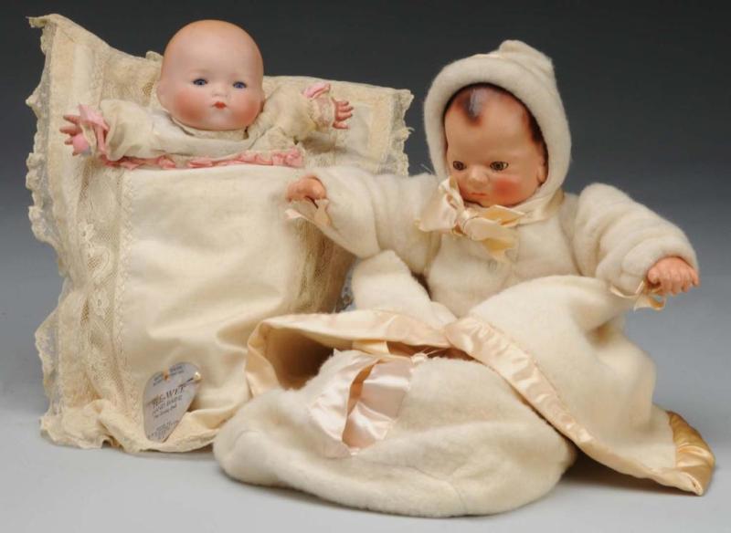 Appraisal: Lot of Baby Dolls Description Effanbee Babyette with composition head