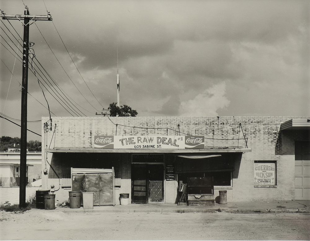 Appraisal: attributed to FRANK ARMSTRONG American Texas b A PHOTOGRAPH The