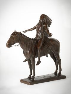 Appraisal: CYRUS DALLIN - Appeal to the Great Spirit bronze inches