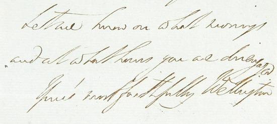 Appraisal: WELLESLEY Arthur Duke of Wellington Archive of autograph letters regarding