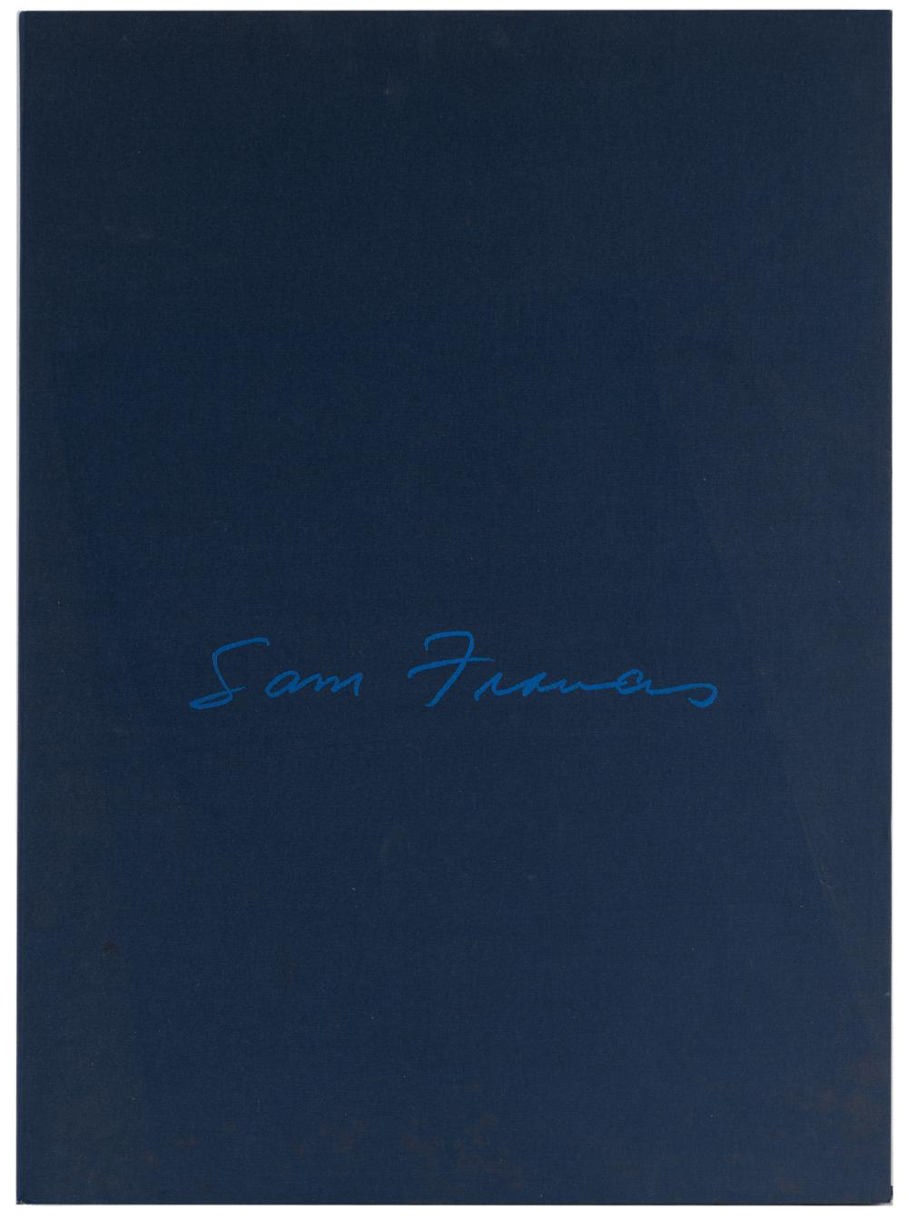 Appraisal: SAM FRANCIS - PORTFOLIO OF FIVE WORKSEditions Daniel Papierski Paris