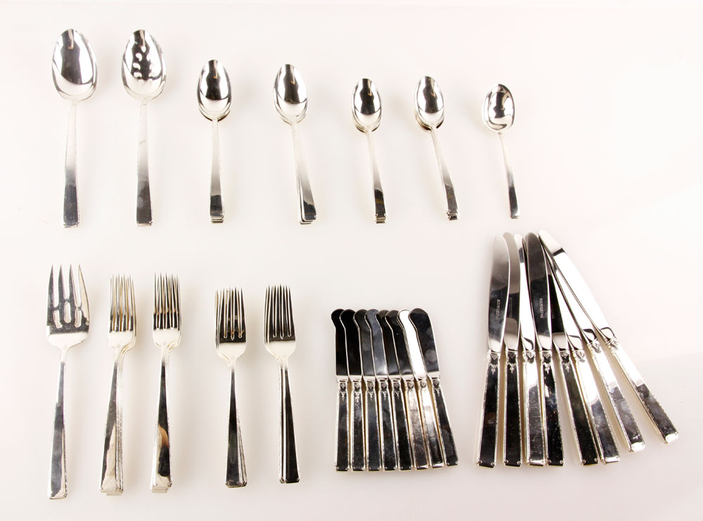 Appraisal: - Towle Sterling Flatware Service Towle sterling flatware service for