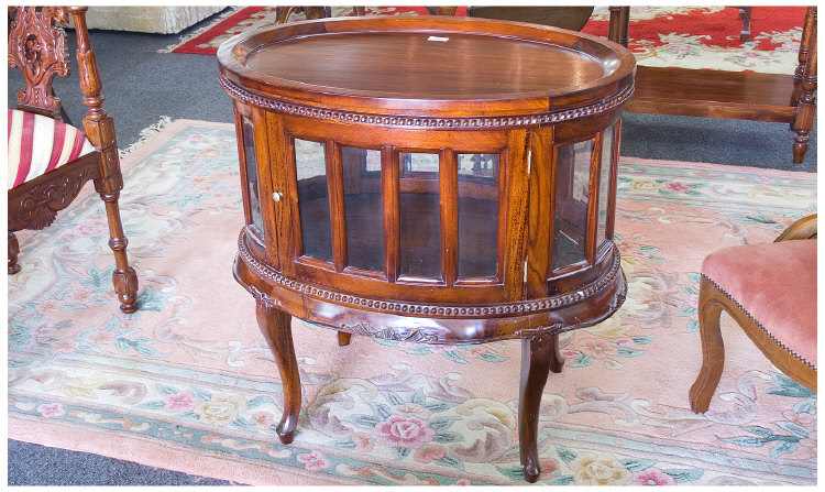 Appraisal: Mahogany Framed Drinks Cabinet In The Form Of A Cellerette