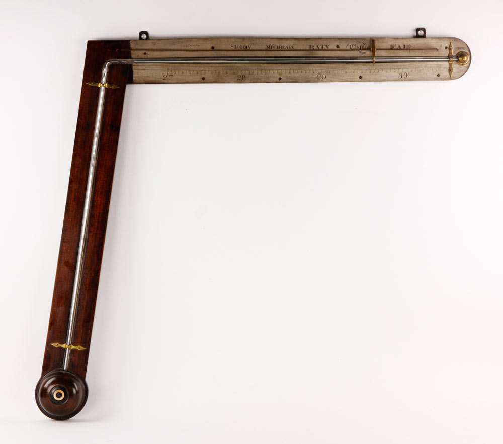 Appraisal: - Rare English Barometer Rare English barometer signed by A