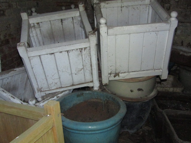 Appraisal: The contents of the tower store room being various wooden