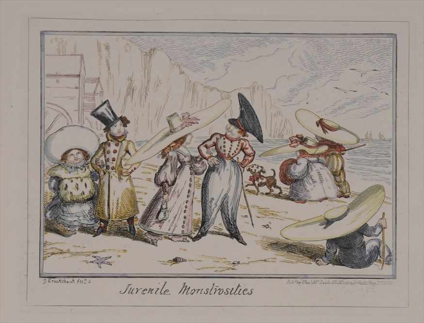 Appraisal: GEORGE CRUIKSHANK - ASSORTED ETCHINGS Approximately thirty-three most with hand