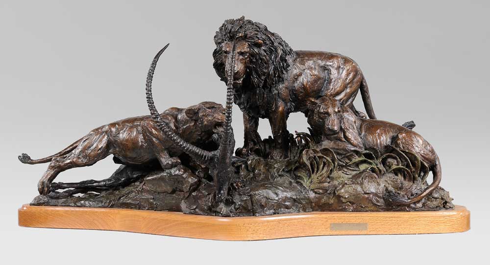 Appraisal: Lorenzo E Ghiglieri Oregon born Lion's Pride edition signed on