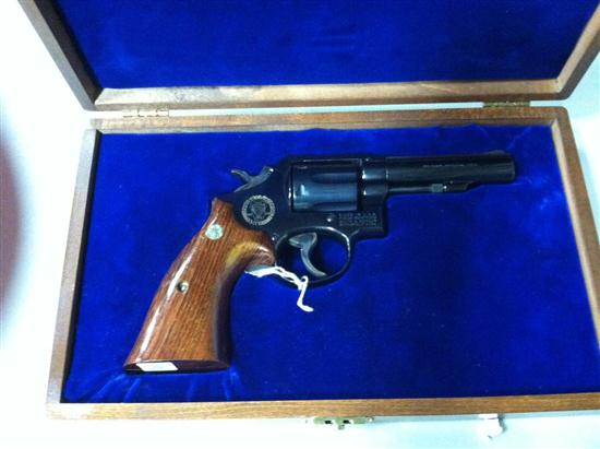 Appraisal: SMITH AND WESSON REVOLVER Highway patrol presentation - caliber -