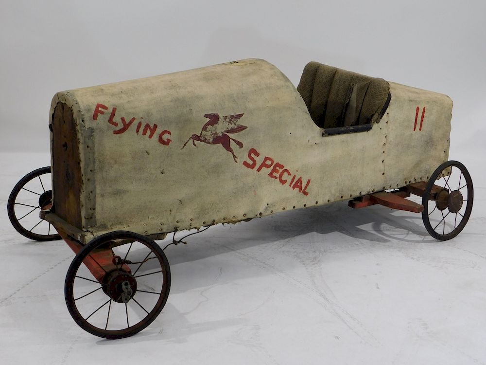 Appraisal: Flying Special Custom Soap Box Derby Car Flying Special Custom