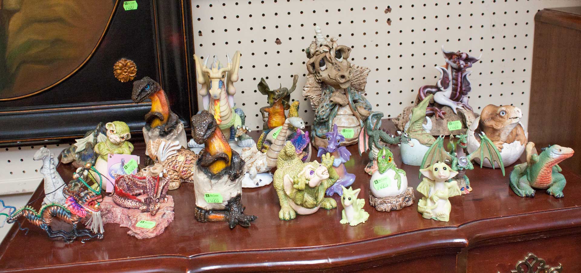 Appraisal: Assorted dinosaur and dragon figures