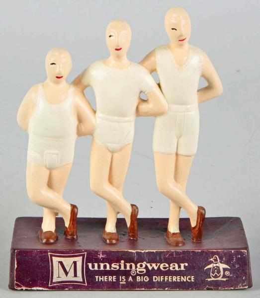 Appraisal: Early Plastic Munsingwear Underwear s Original label Completely refinished Condition