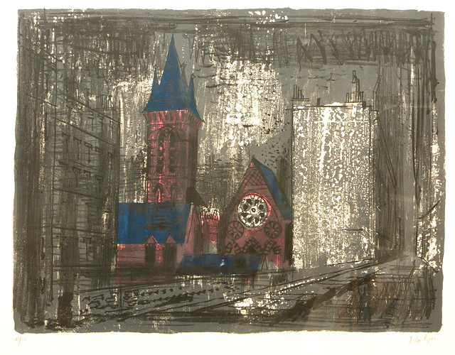 Appraisal: John Piper British - St James the Less Westminster by