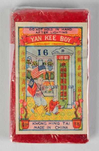 Appraisal: Yan Kee Boy -Pack Firecrackers Class Manufactured by Kwong Hing