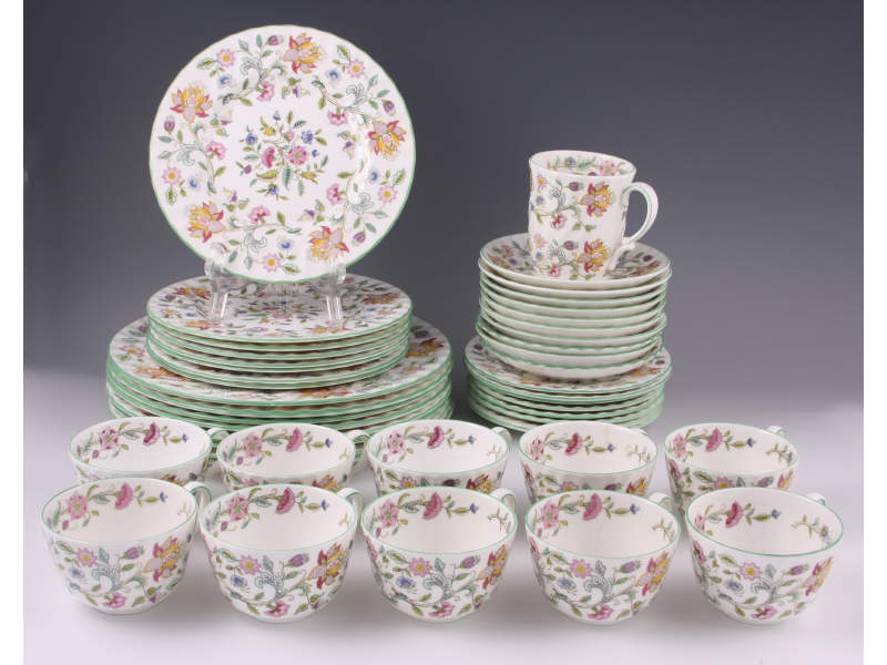 Appraisal: China Dinner Service Haddon Hall by Mintons service for eight