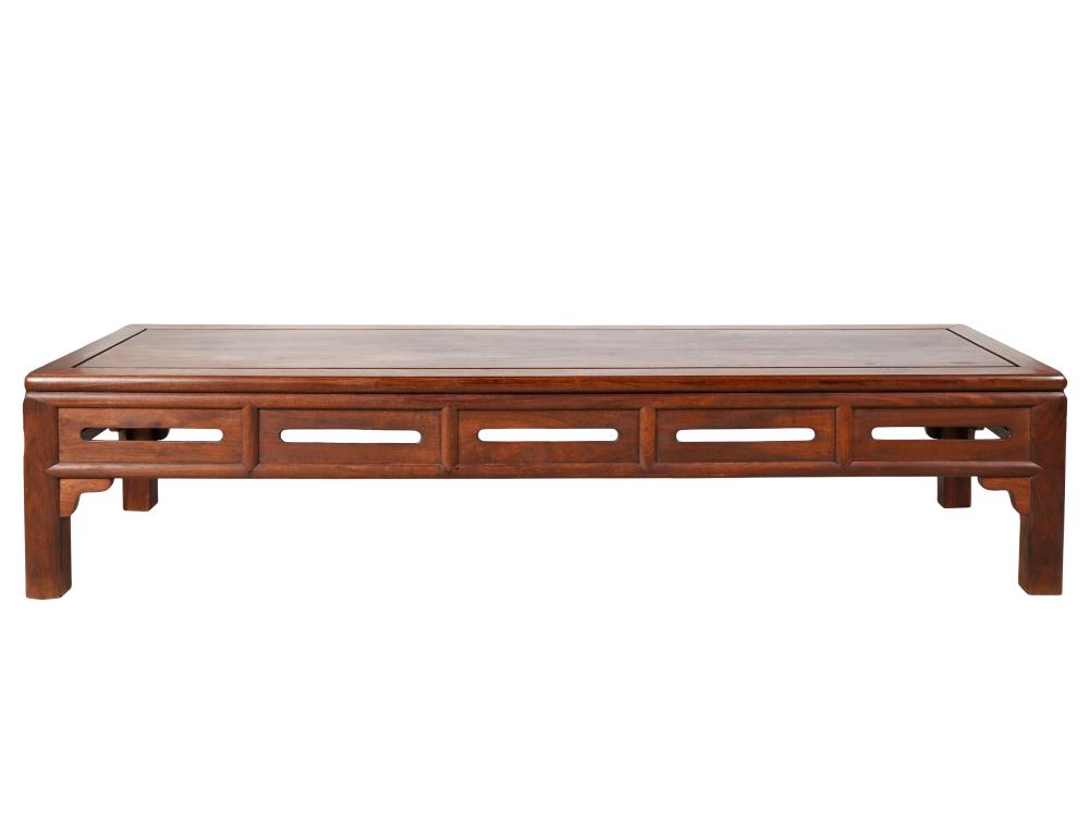 Appraisal: CHINESE LOW TABLE th century inches wide inches deep inches