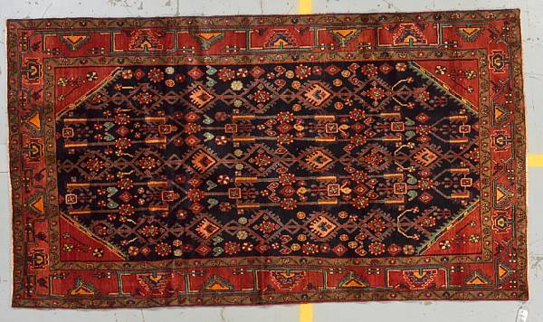 Appraisal: A Nanaj rug size approximately ft in x ft in