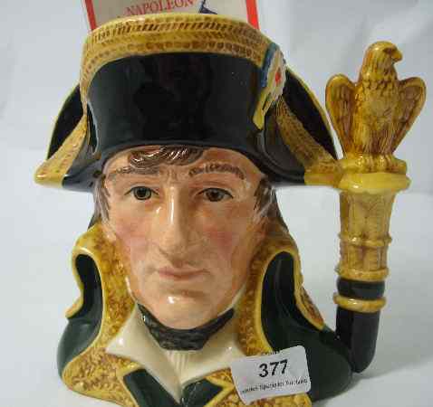 Appraisal: Royal Doulton large Character Jug Napoleon D limited edition with