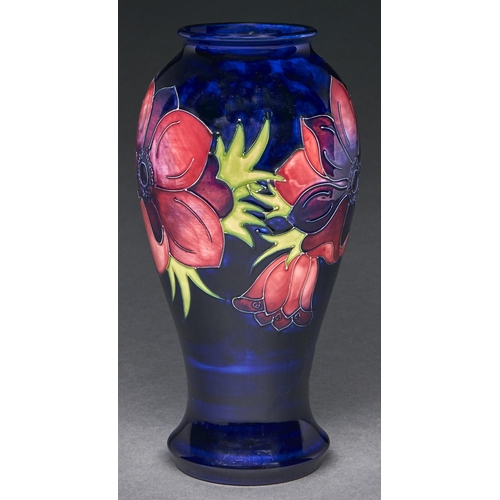 Appraisal: A Moorcroft Anemone vase late th c cm h impressed